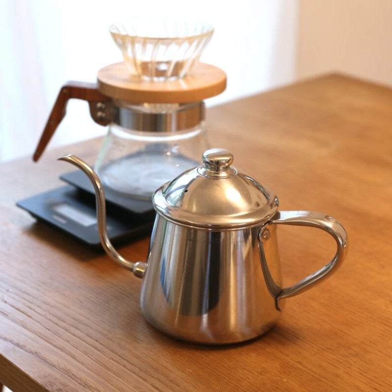 Takahiro "Shizuku" Coffee Drip Pour Over Kettle - 0.9L (Ultra-Fine Spout)